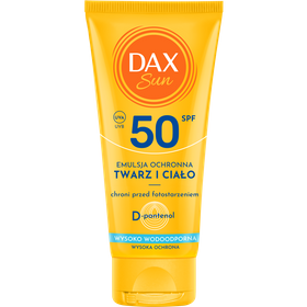 Dax Sun emulsja ochronna do twarzy i ciała SPF 50 TRAVEL