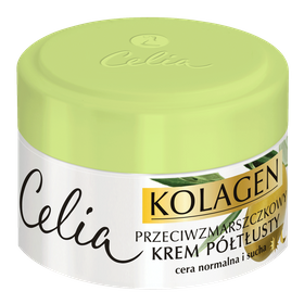 Celia Collagen anti-wrinkle semi-rich cream with olive extract