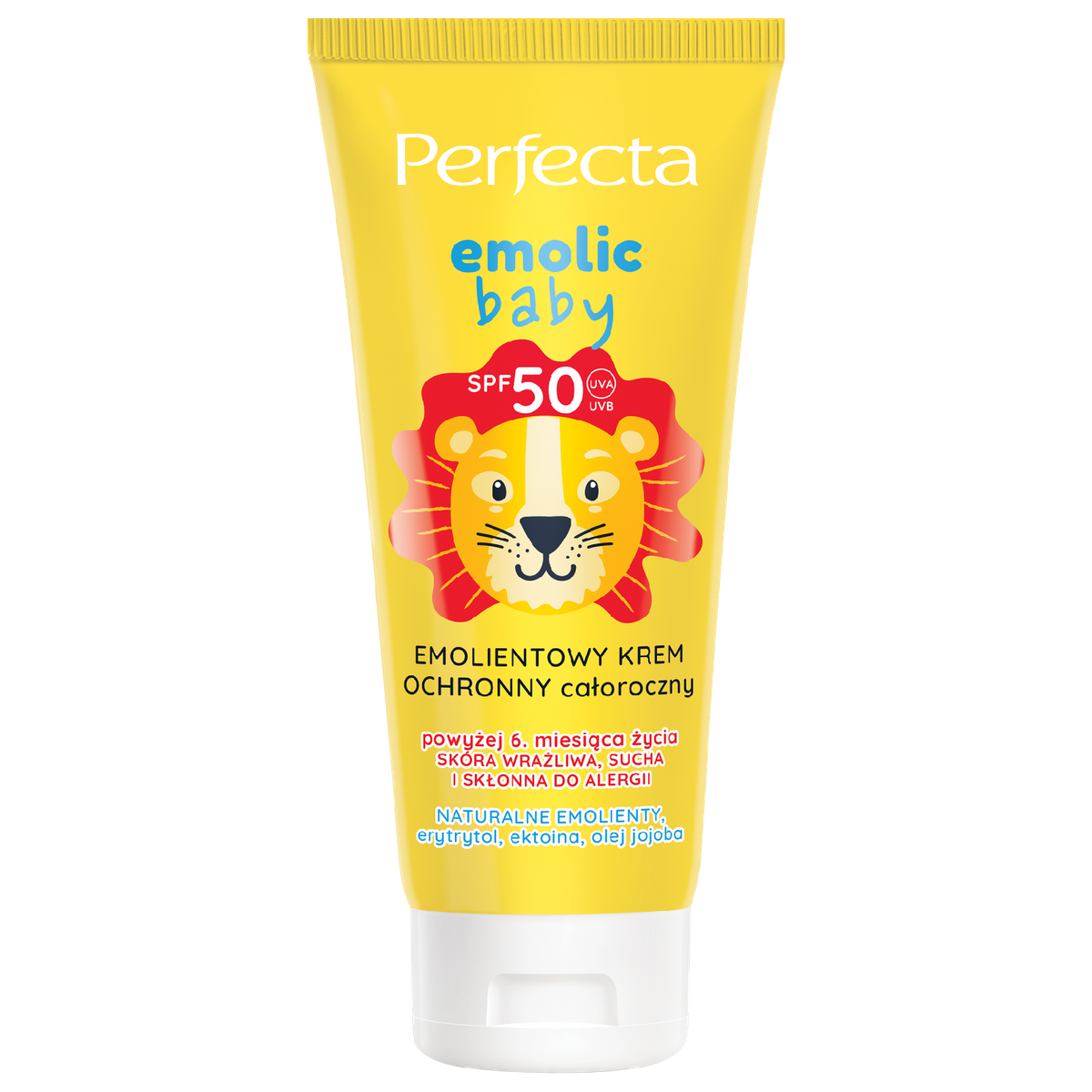 Perfecta Emolic Baby Emolientowy krem ochronny całoroczny SPF 50