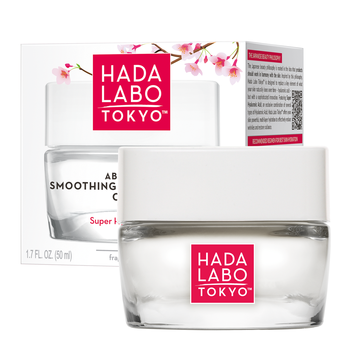 Hada Labo Tokyo White krem do twarzy nawilżająco-wygładzający na dzień i na noc