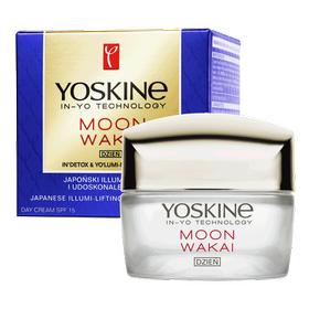 Yoskine Moon Wakai Day Cream, Illumi-lift & skin perfecting SPF 15