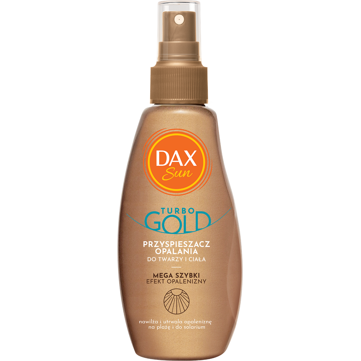Dax Sun Przyspieszacz opalania do twarzy i ciała TURBO GOLD