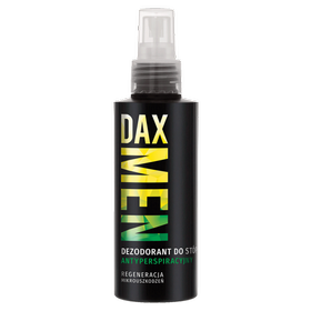 DAX MEN Effective, fast-drying preparation that fights sweaty feet, for men