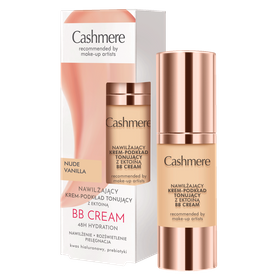 Cashmere BB Moisturizing Tinted Cream-Foundation with Ectoine Nude Vanilla