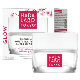 Hada Labo Tokyo Glow Skin Illuminating multi-revitalizing face hydrogel for day and night