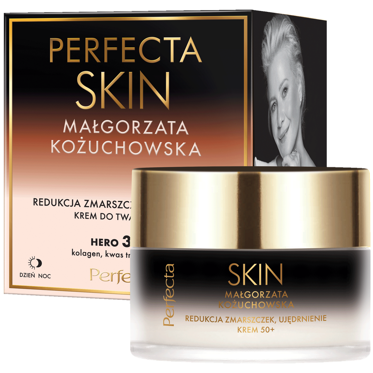 Perfecta Skin Małgorzata Kożuchowska Krem do twarzy ujędrniający na dzień i na noc 50+