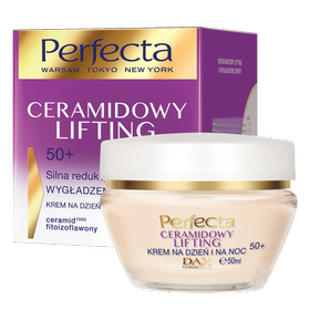 Perfecta Ceramidowy Lifting krem na dzień i na noc 50+ 50ml