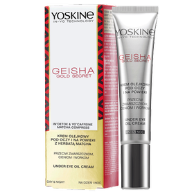 Yoskine Geisha Gold Secret olejkowy krem pod oczy 15 ml