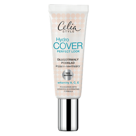 Celia Style Hydro Cover Perfect Look długotrwały podkład kryjąco-nawilżający 103 BRZOSKWINIA