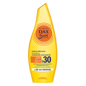 Dax Sun Lekka emulsja do opalania z masłem kakaowym SPF 30 175ml