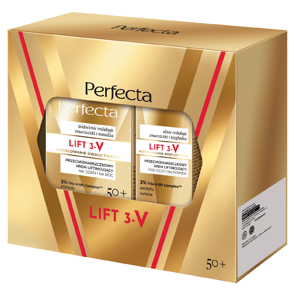 Zestaw Perfecta Lift 3-V Krem do twarzy 50+ i Krem pod oczy