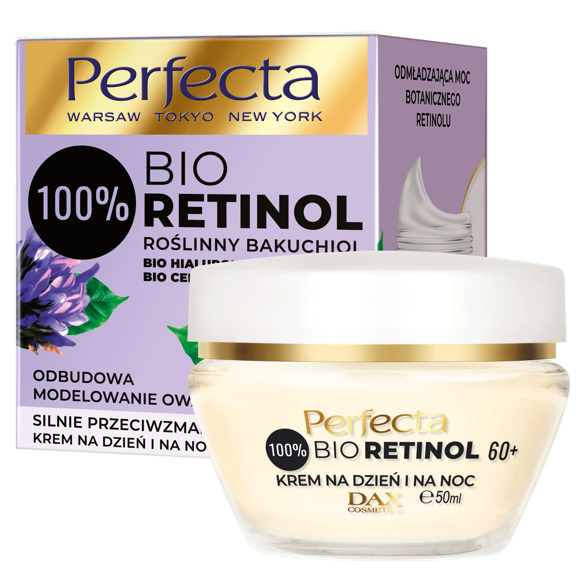 Perfecta Bio Retinol Przeciwzmarszczkowy krem do twarzy 60+