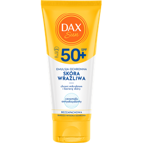 Dax Sun Emulsja ochronna dla skóry wrażliwej SPF 50+ travel