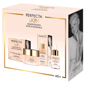 Perfecta Skin Małgorzata Kożuchowska Set 40+ Creme und Augenelixier