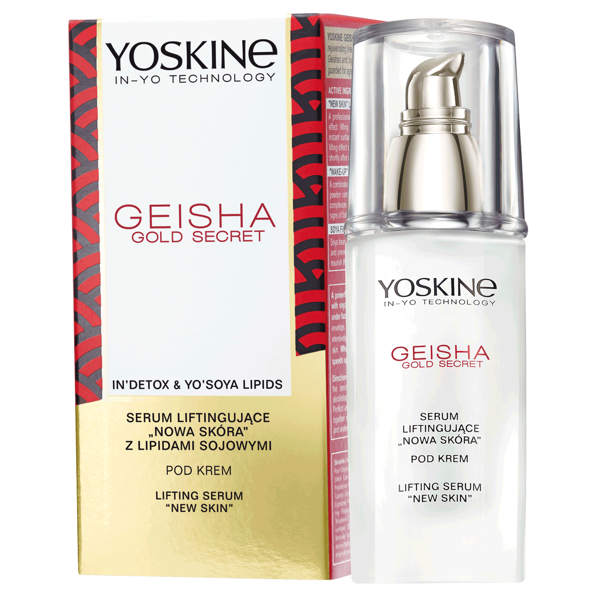 Yoskine Geisha Gold Secret Liftingujące serum do twarzy