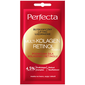 Perfecta Multi-Collagen Retinol Sofort straffende und festigende Maske