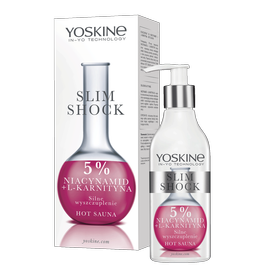 Yoskine Slim Shock  CONCENTRATE 5% NIACINAMIDE + L-CARNITINE – HOT SAUNA