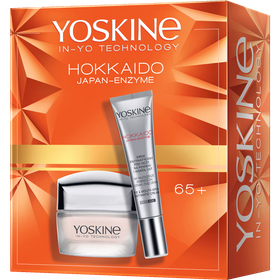 Set Yoskine Hokkaido Japan Enzyme Day and Night Cream 65+ and Eye Cream