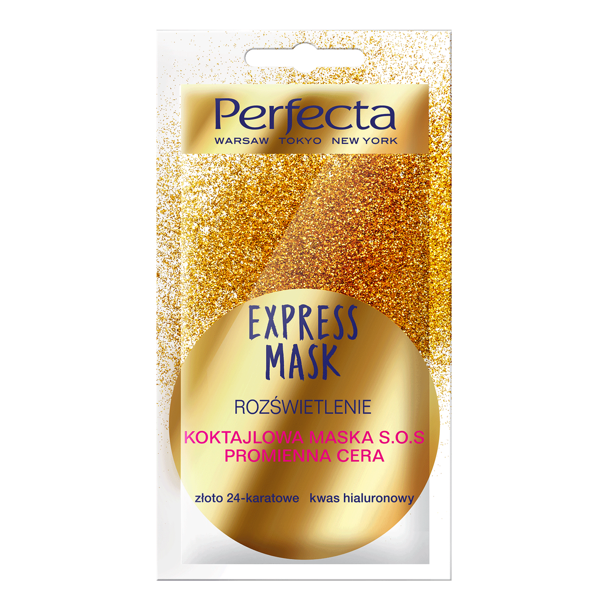 Perfecta Express Mask Koktajlowa maska SOS promienna cera