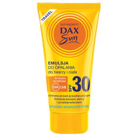 Dax Sun TRAVEL Emulsja do opalania do twarzy i ciała SPF 30 50ml