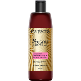 Perfecta 24K Gold & Rose Luxuriöses erfrischendes Duschgel Rose Freshness