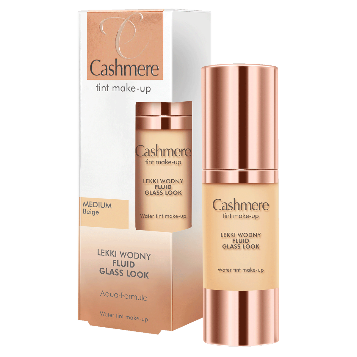 Cashmere Tint make-up lekki wodny fluid medium beige