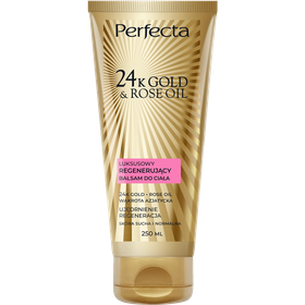 Perfecta 24K Gold&Rose Oil Luksusowy regenerujący balsam do ciała