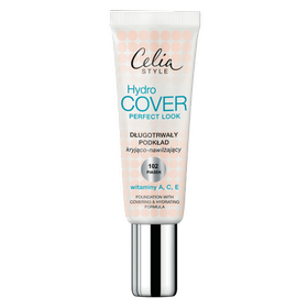 Celia Style Hydro Cover Perfect Look długotrwały podkład kryjąco-nawilżający 102 PIASEK