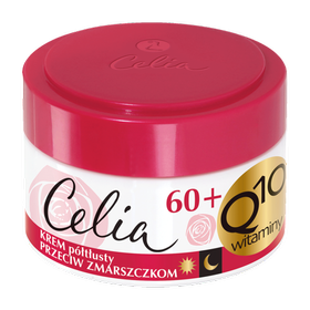 Celia Q10 przeciwzmarszczkowy krem półtłusty 60+ z ceramidami 50ml