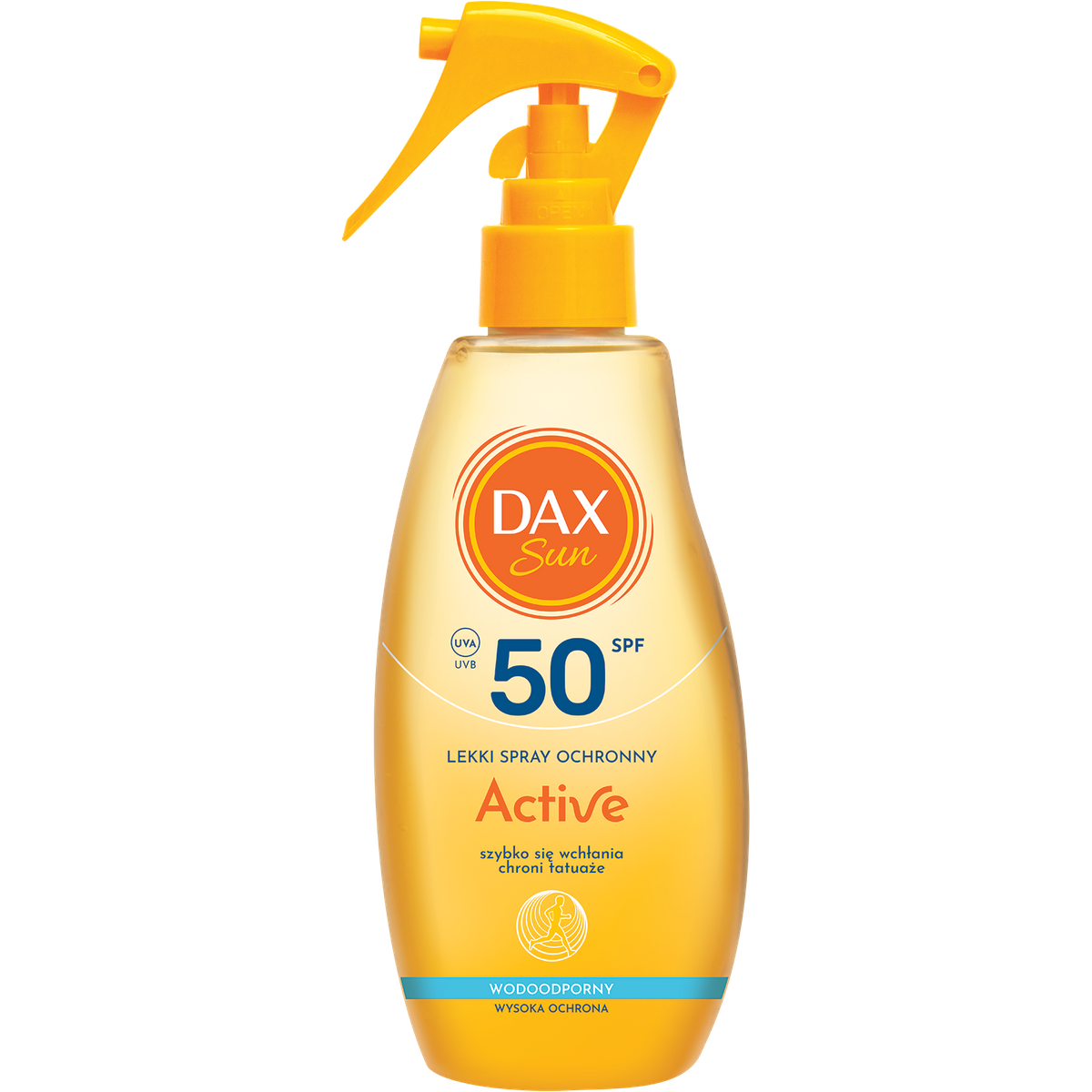 Dax Sun Lekki spray ochronny ACTIVE SPF 50
