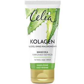 Celia Collagen Feuchtigkeitsspendende und nährende Gesichtsmaske Aloe