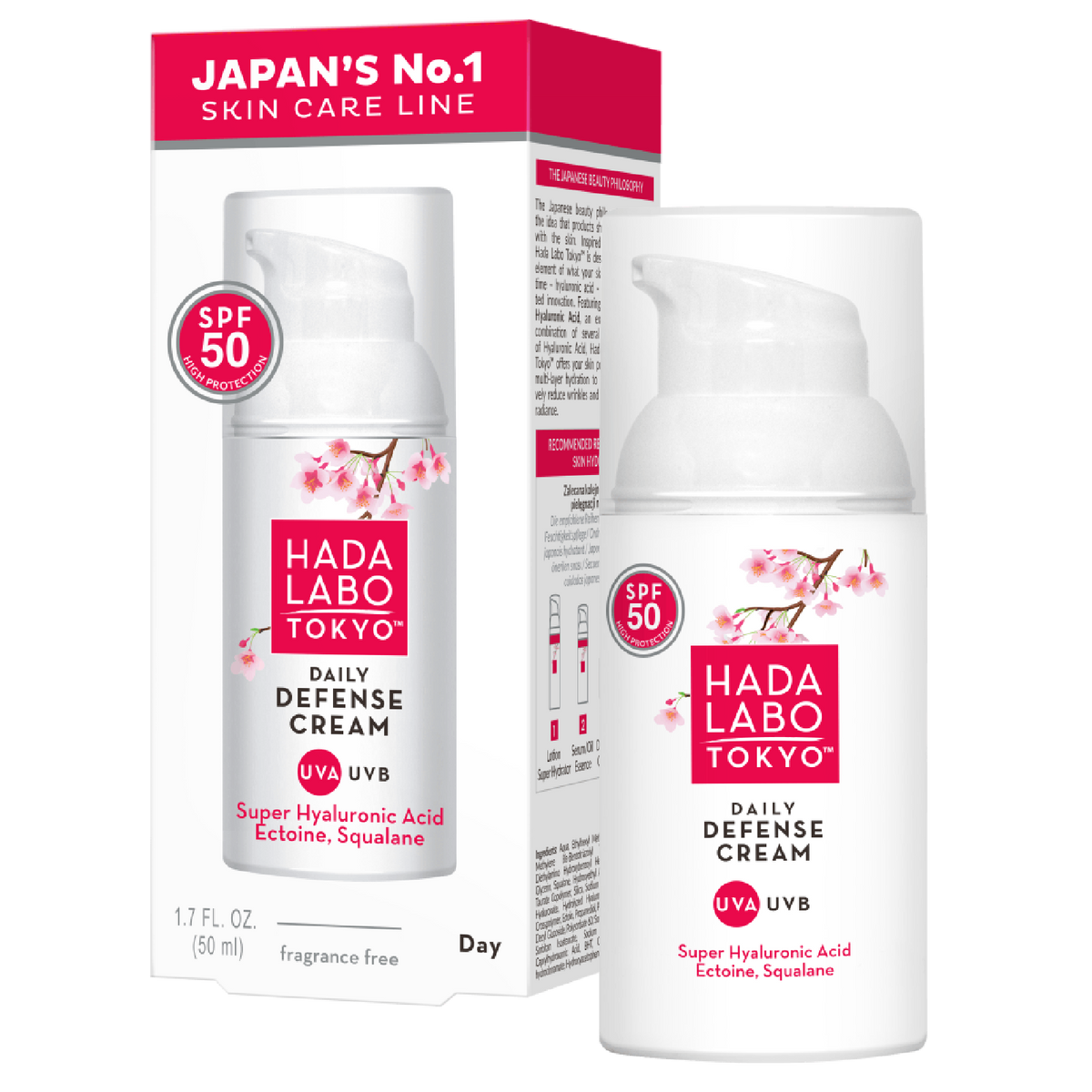 Hada Labo Tokyo White Codzienny krem ochronny SPF 50