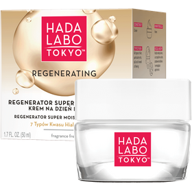 Hada Labo Tokyo Regenerating Super feuchtigkeitsspendende Tages- und Nachtcreme