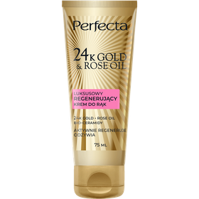 Perfecta 24K Gold & Rose Oil Luxuriöse regenerierende Handcreme