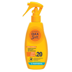 Dax Sun Feuchtigkeitsspendendes Sonnenschutz-Emulsionsspray SPF 20