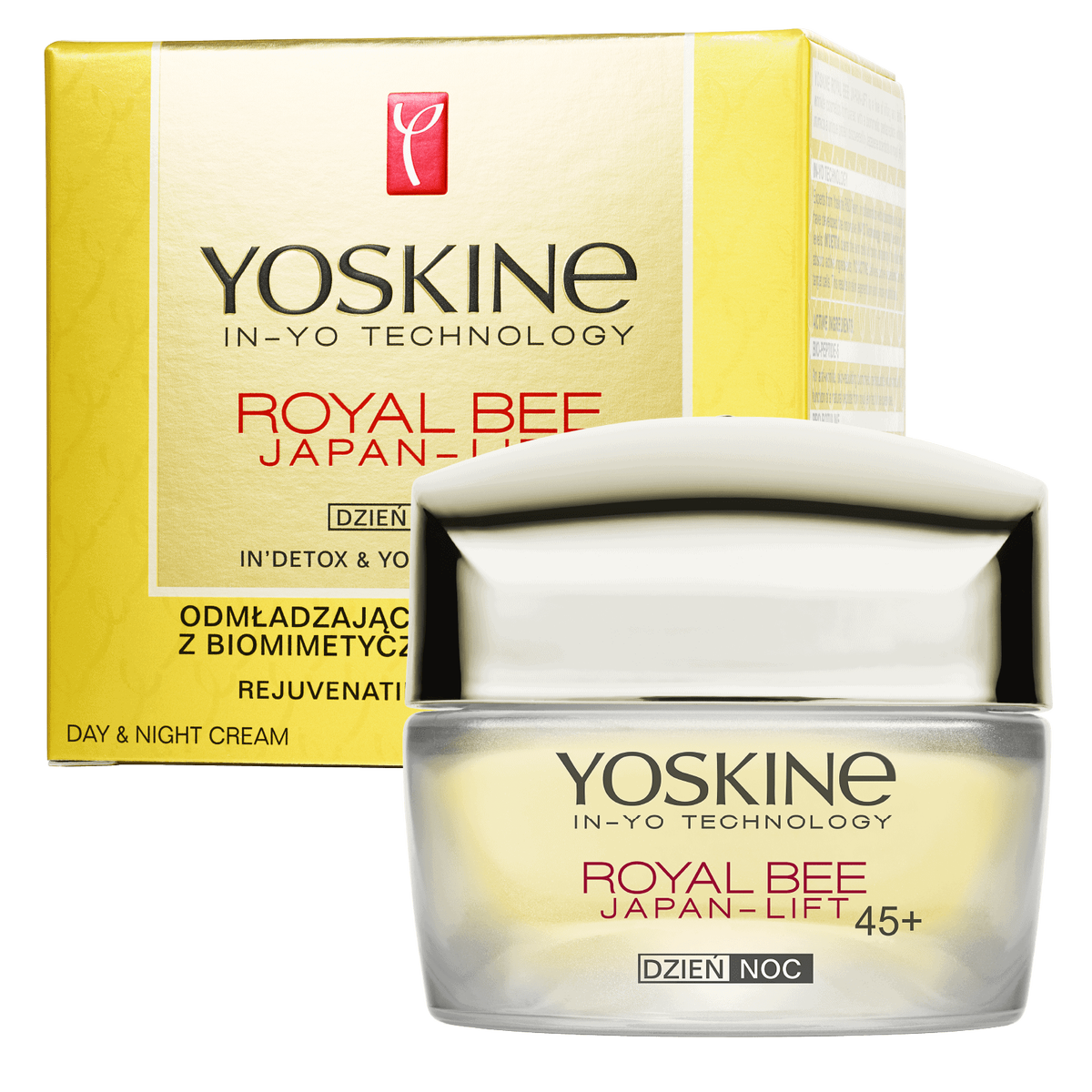 Yoskine Royal Bee Japan-Lift Krem do twarzy na dzień i noc 45+