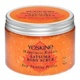 Yoskine Happiness Rituals Peeling cukrowy do ciała SATSUMA