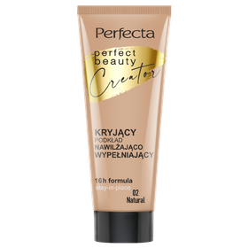 Perfecta Perfect Beauty Creator Abdeckende, feuchtigkeitsspendende und füllende Grundierung Natural 02