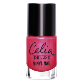 Celia VINYL NAIL Lakier do paznokci perłowy 501 malinowy