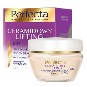 Perfecta Ceramidowy Lifting krem na dzień i na noc 80+ 50ml