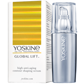 Yoskine Global Lift. Fortschrittliches Anti-Falten-Serum, das das Gesichtsoval anhebt