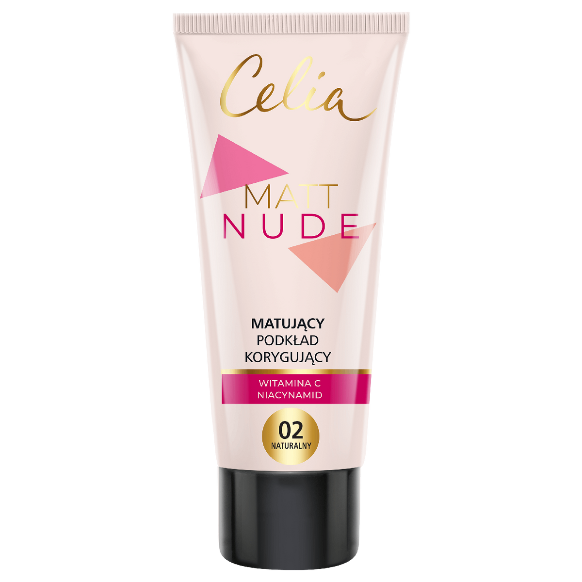 Celia Matt Nude Matujący podkład korygujący do twarzy 02