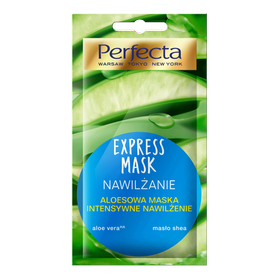 Perfecta Express Mask Aloesowa maska Intensywne Nawilżanie  8ml