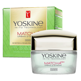 Yoskine Matcha Urban D-Stress krem na dzień SPF 20 50 ml