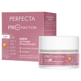 Perfecta Pro Age Factor Krem aktywnie wygładzający na dzień