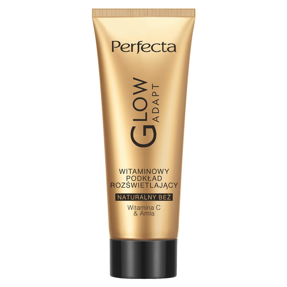 Perfecta GLOW ADAPT Witaminowy podkład rozświetlający Witamina C&Amla Naturalny beż