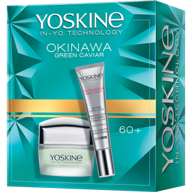 Yoskine Okinawa Green Caviar Day and Night Cream 60+ and Eye Cream set