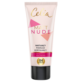 Celia Matt Nude Mattifying Correcting Face Foundation 04